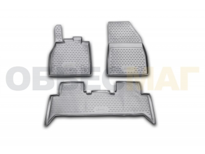 Коврики в салон полиуретан 3 штуки Element для Renault Scenic 3 2009-2021