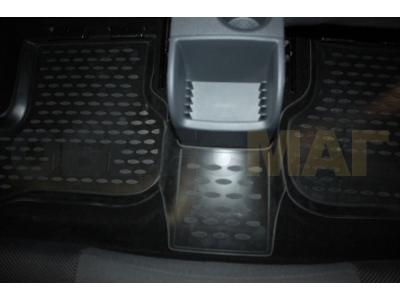 Коврики в салон полиуретан 4 штуки Element для Seat Leon 2005-2012