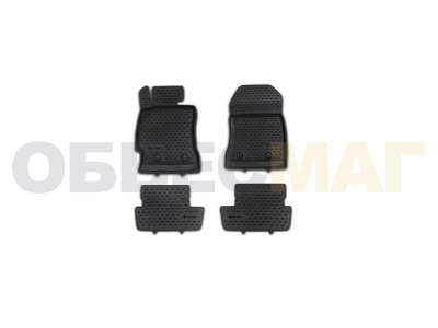 Коврики в салон полиуретан 4 штуки Element для Toyota GT 86 2012-2021