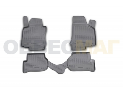 Коврики в салон полиуретан 4 штуки Element для Volkswagen Golf 5 2003-2009