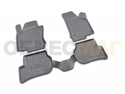 Коврики в салон полиуретан 4 штуки Element для Volkswagen Jetta 2005-2011