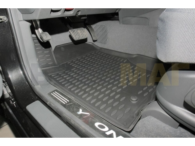 Коврики в салон полиуретан 4 штуки Element для SsangYong Kyron 2005-2015