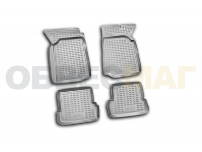 Коврики в салон полиуретан 4 штуки Element для Chery Amulet 2003-2013