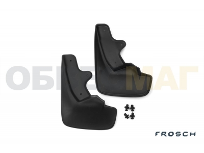 Брызговики передние 2 штуки Frosch для Citroen C-Crosser 2007-2013