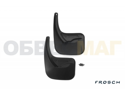 Брызговики задние 2 штуки на хетчбек Frosch для Citroen C4 2011-2021