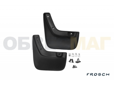 Брызговики задние 2 штуки на хетчбек Frosch для Mazda 3 2009-2011