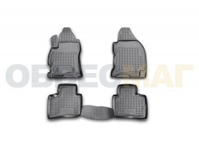 Коврики в салон полиуретан 4 штуки Element для Ford Mondeo 2000-2007