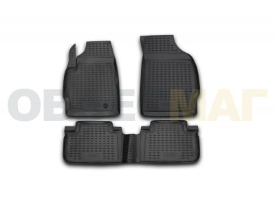 Коврики в салон полиуретан 3 штуки Element для Ford Escape 2007-2012