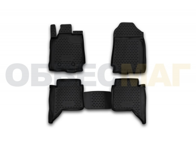 Коврики в салон полиуретан 4 штуки на 4 двери Element для Ford Ranger 2012-2015