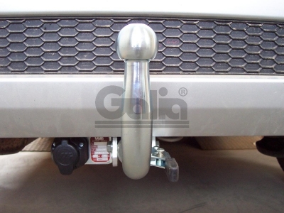 Фаркоп оцинкованный Galia шар A на хетчбек для Chevrolet Aveo 2003-2008