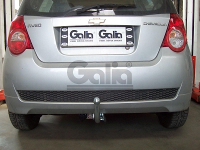 Фаркоп оцинкованный Galia шар A на хетчбек для Chevrolet Aveo 2003-2008