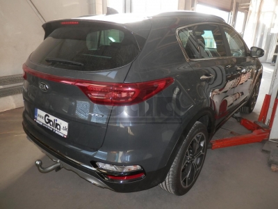 Фаркоп Galia шар С оцинкованный, быстросъемное крепление для Kia Sportage 2018-2021