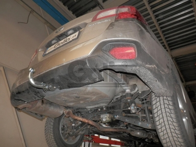 Фаркоп оцинкованный Galia шар C съемный для Subaru Outback 2015-2021