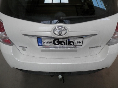Фаркоп оцинкованный Galia шар BMA съёмный для Toyota Verso 2009-2018