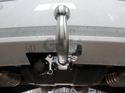 Фаркоп оцинкованный Galia шар C съемный для Mercedes GLK-class X204 2008-2015