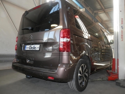 Фаркоп Galia шар А оцинкованный, условно-съемное крепление для Jumpy/Expert/Traveller/SpaceTourer/Zafira Life 2016-2021