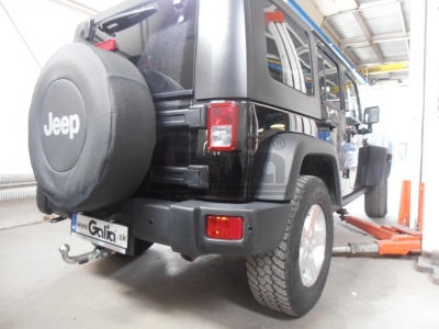 Фаркоп оцинкованный Galia шар C съемный для Jeep Wrangler 2007-2018