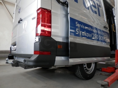 Фаркоп Galia шар С оцинкованный, быстросъемное крепление для Volkswagen Crafter 2017-2021
