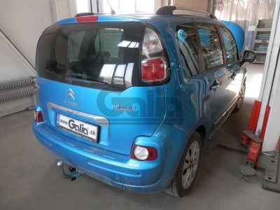 Фаркоп оцинкованный Galia шар A для Citroen C3 Picasso 2009-2017