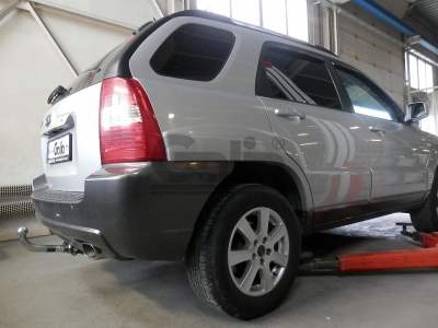 Фаркоп оцинкованный Galia шар A для Hyundai Tucson/Kia Sportage 2004-2010
