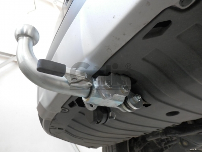 Фаркоп оцинкованный Galia шар C съемный для Honda CR-V 2012-2017