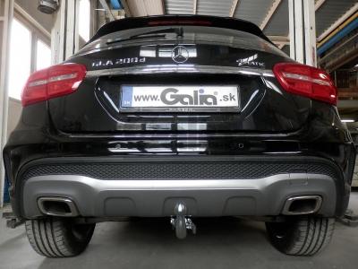 Фаркоп Galia шар А оцинкованный, условно-съемное крепление для Infiniti Q30/Mercedes GLA-Class 2014-2021