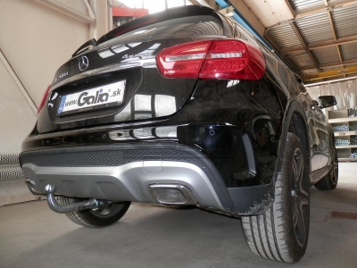 Фаркоп Galia шар А оцинкованный, условно-съемное крепление для Infiniti Q30/Mercedes GLA-Class 2014-2021