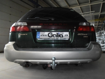 Фаркоп оцинкованный Subaru Legacy Station Wagon (BE/BH) 1999-2003, Subaru Outback 4WD 1999-2003 условно-съемное крепление шара
