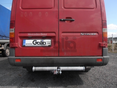 Фаркоп оцинкованный Galia шар BMA съёмный на базу 3550 и 4025 мм для Mercedes Sprinter/Sprinter Classic/Volkswagen LT 28/ 1995-2018