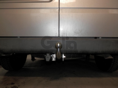 Фаркоп оцинкованный Galia шар A на авто без ступеньки для Ford Transit 2000-2014