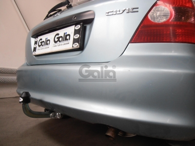Фаркоп оцинкованный Galia шар A на хетчбек 5 дверей для Honda Civic 2000-2003