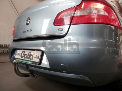 Фаркоп оцинкованный Galia шар A на седан и универсал для Skoda Superb 2008-2015