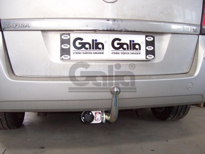Фаркоп оцинкованный Galia шар C съемный для Opel Zafira B 2005-2012