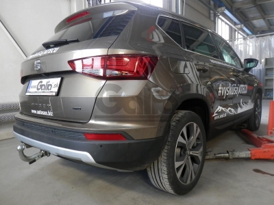 Фаркоп Galia шар А оцинкованный условно-съемное крепление для Skoda Karoq/Seat Ateca 2016-2021