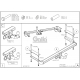 Фаркоп оцинкованный Galia шар A на седан для Opel Astra G 1998-2004
