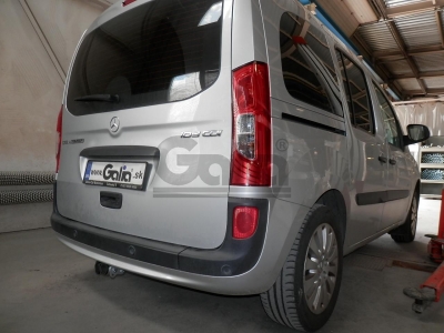 Фаркоп оцинкованный Galia шар A для Renault Kangoo/Mercedes Citan 2010-2021