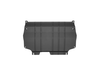 Защита картера для VOLKSWAGEN Polo 2015-2020, 2020-н.в., SKODA Rapid 2017-2020, 2020-н.в. 1.4/1.6 бензин MT/AT (DSG) NLZ сталь, с крепежом / Фольксваг