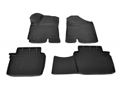 Коврики салона Norplast чёрные для Dong Feng 580 2019-2021