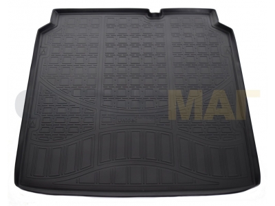 Коврик в багажник Norplast полиуретан чёрный на седан для Citroen C4 2011-2021