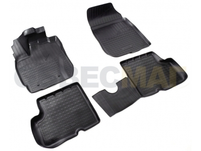Коврики в салон Norplast полиуретан чёрные для Renault Duster 2015-2021