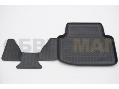 Коврики в салон Norplast 3D полиуретан для Skoda Octavia A7 2013-2020