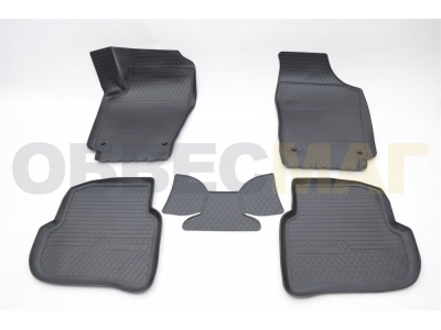 Коврики в салон Norplast полиуретан на седан для Volkswagen Polo 2009-2021
