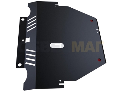Защита картера и КПП Автоброня для 2,5T сталь 2 мм для Ford Mondeo/S-Max 2006-2010