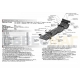 Защита КПП Автоброня для 2,4D и 3,0 сталь 2 мм для Mitsubishi L200/Pajero Sport/Fiat Fullback 2015-2020