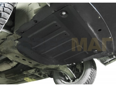Защита картера и КПП Автоброня для 1,2/1,6D/2,0 сталь 2 мм для Nissan Qashqai 2014-2015