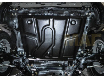 Защита картера и КПП Автоброня для 1,8 АКПП сталь 2 мм для Changan CS75 2015-2020