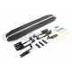 Пороги алюминиевые Rival Premium для Mitsubishi Eclipse Cross 2018-2021