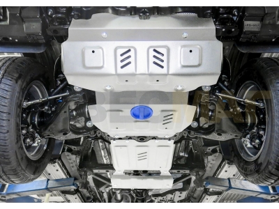 Защиты картера Алюминий Toyota Fortuner, V - 2.8d; 2.7; полный привод Rival для Toyota Fortuner, V - 2.8d; 2.7; полный привод K333.5770.1