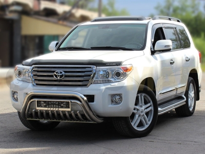 Кенгурин 76 мм с защитой картера 43 мм с дугой для Toyota Land Cruiser 200 2007-2011