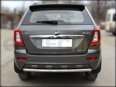 Защита заднего бампера 53 мм для Lifan X-60 2011-2016